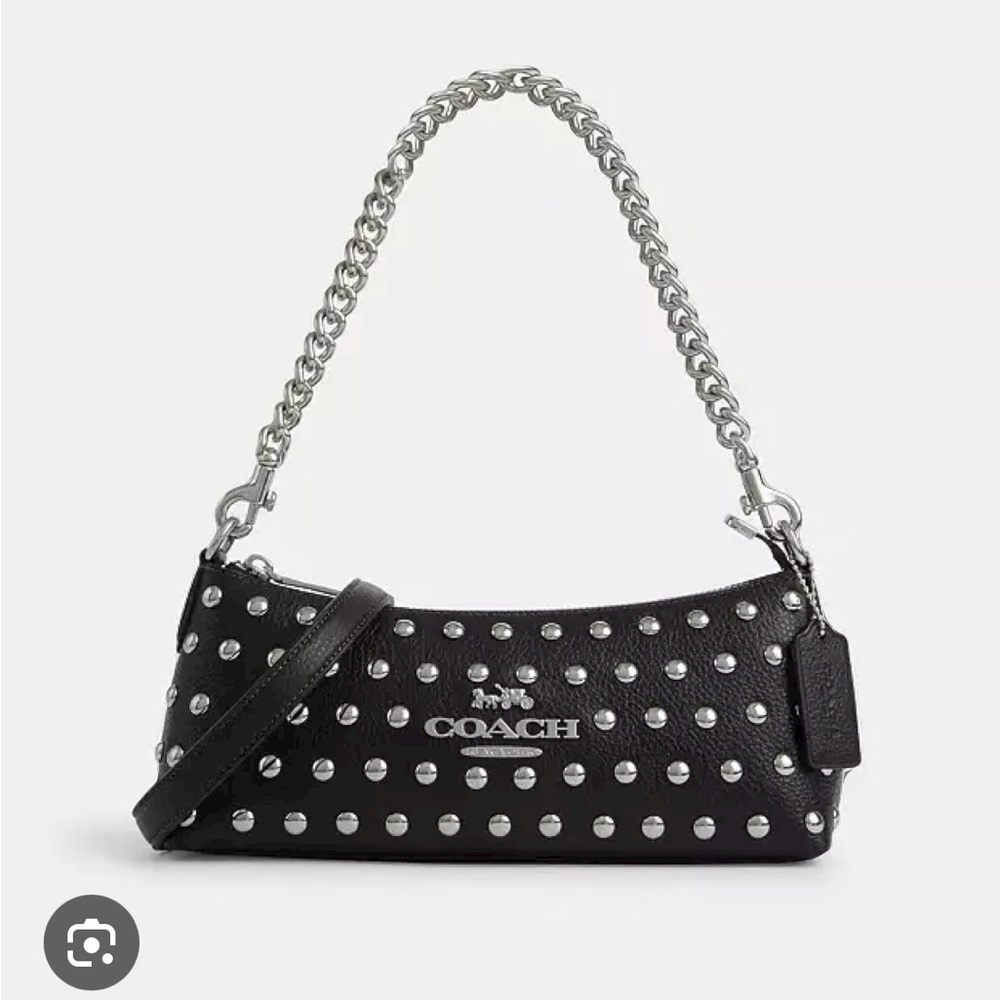 COACH Charlotte shoulder purse, NEVER USED